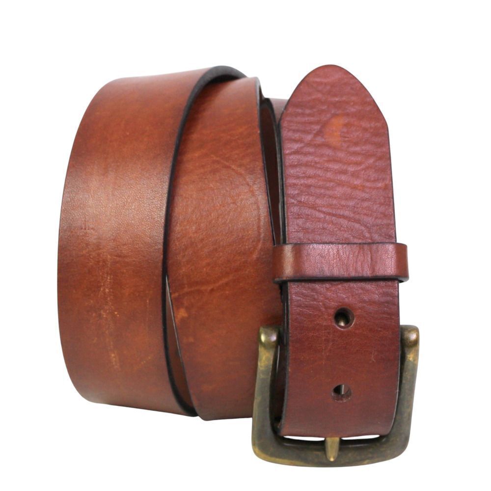 Levi's SADDLE BROWN REAL LEATHER 1 3/8"Wd CASUAL DRESS MEN'S BELT Sz 40/100 (X12